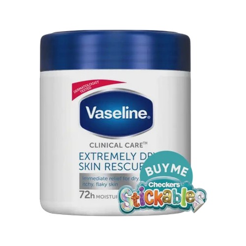 vaseline clinical care extremely dry skin rescue body cream 400ml
