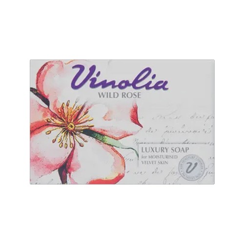 vinolia wild rose bath soap 125g