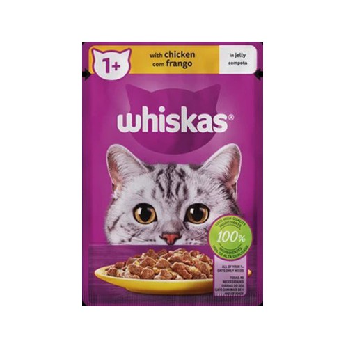 Whiskas Chicken In Jelly Cat Food 85g