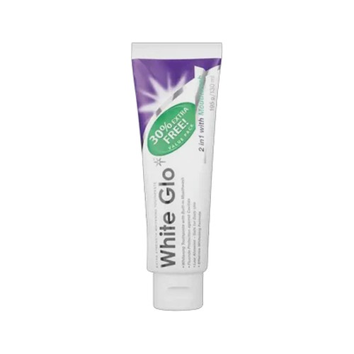 white glo 2-in-1 toothpaste 130ml