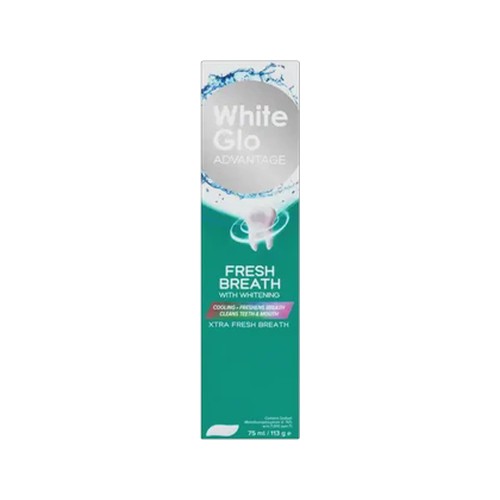 white glo advantage fresh breath toothpaste 75ml