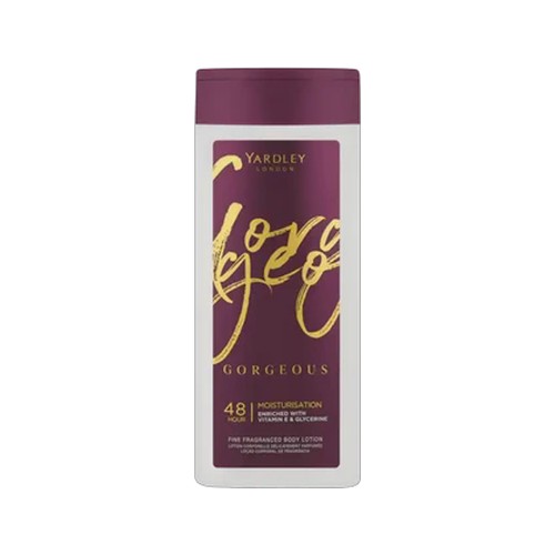 yardley gorgeous fine fragranced body lotion 400ml