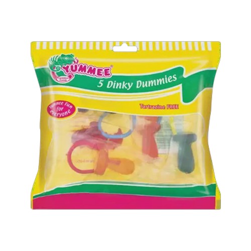 yummee dinky dummies 5 pack