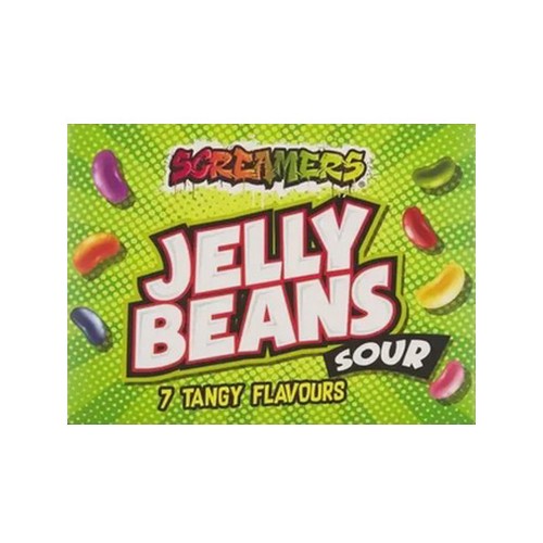 Zed Candy Screamers Sour Jelly Beans 100g