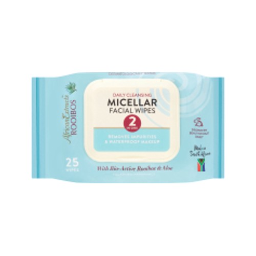 african extracts daily cleansing micellar wipes
