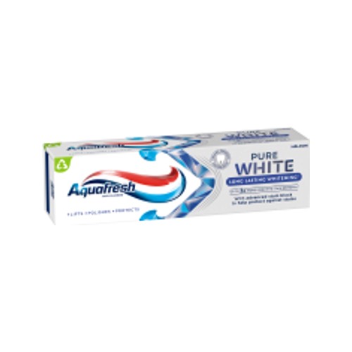 Aquafresh Pure White Toothpaste Long Lasting 75ml