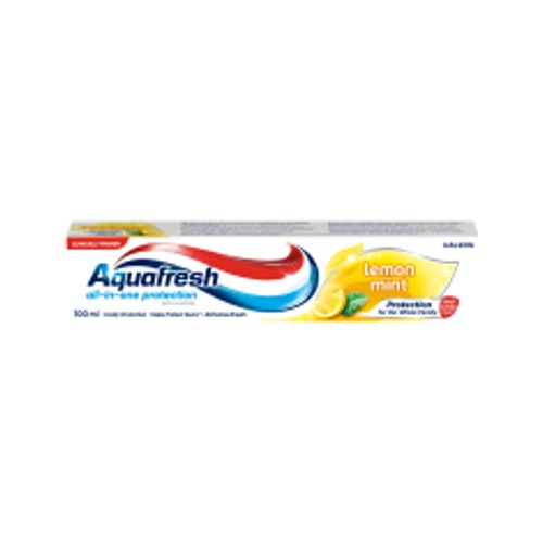 aquafresh toothpaste lemon mint 100ml