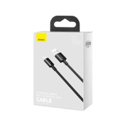 Baseus Superior Cable Usb to Type-C 66w 2m Black