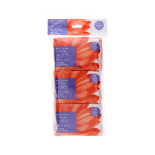 clicks 3-ply wallet tissues 9 pack