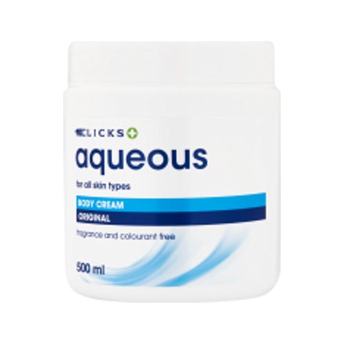 Clicks Aqueous Body Cream 500ml