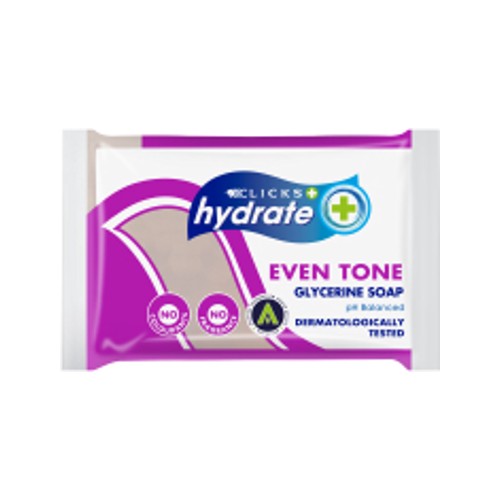Clicks Hydrate Even Tone Glycerine Soap 150g
