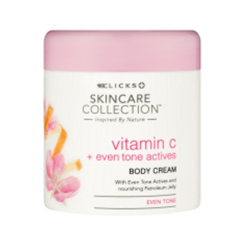 Clicks Skincare Collection Even Tone Body Cream 470ml