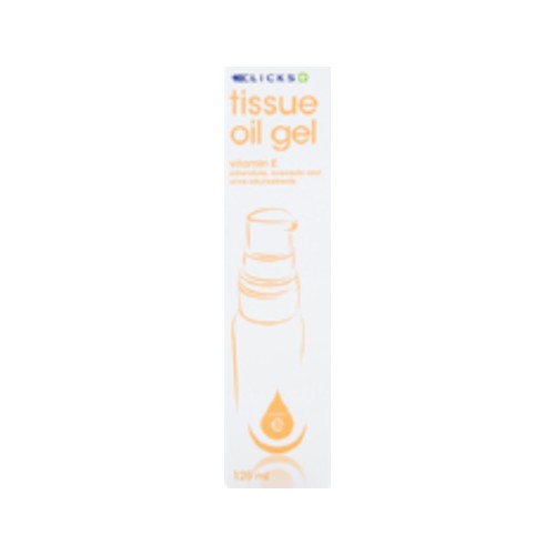 clicks tissue oil gel 125ml