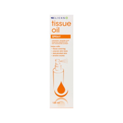clicks tissue oil spray 125ml