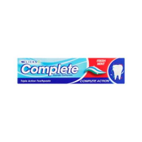 clicks triple action toothpaste 100ml