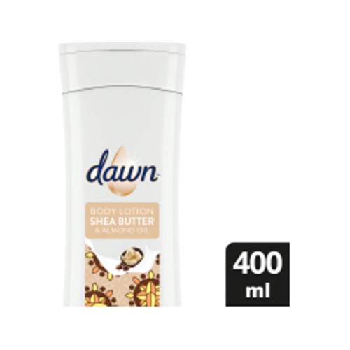 Dawn Nourishing Body Lotion Shea Butter and Almond Oil for Very Dry Skin 400ml
