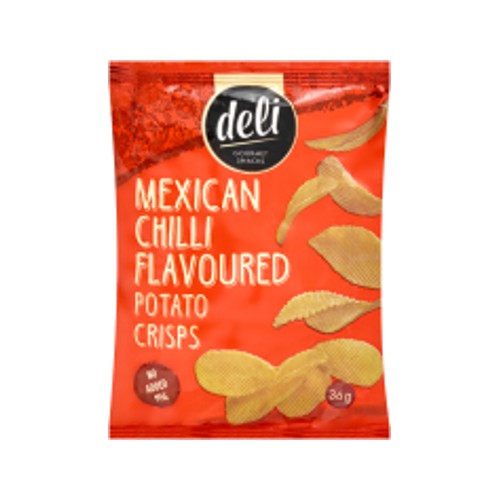 Deli Chips Mexican Chilli 36g