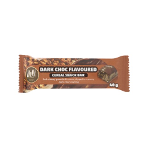 Deli Dark Chocolate Granola Bar 40g
