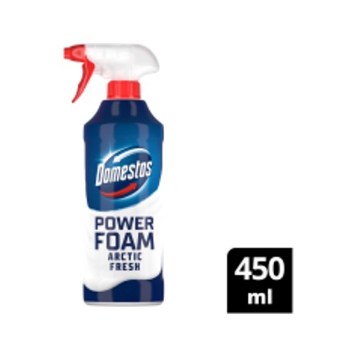 Domestos Power Foam Bathroom Cleaner Arctic Fresh 450ml