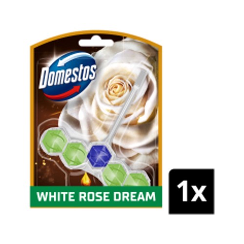 Domestos Rim Block White Rose & Tea 50g
