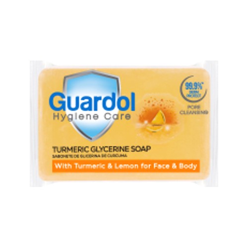 guardol hygiene glycerine soap lemon 150g