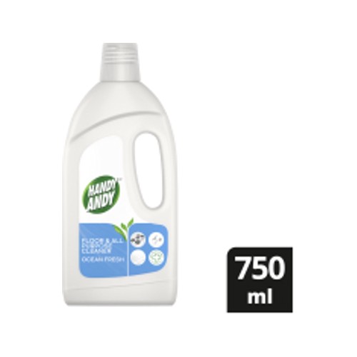 handy andy floor and multipurpose cleaner ocean fresh 750ml