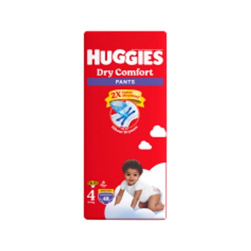 huggies dry comfort pants jumbo pack size 4 48s