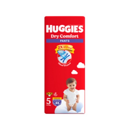 huggies dry comfort pants jumbo pack size 5 44s