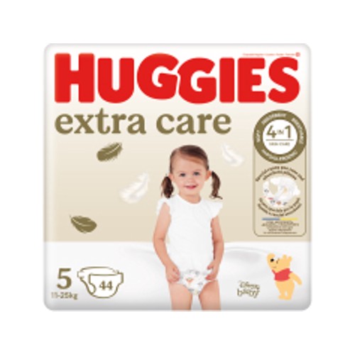 huggies extra care nappies value pack size 5 44s