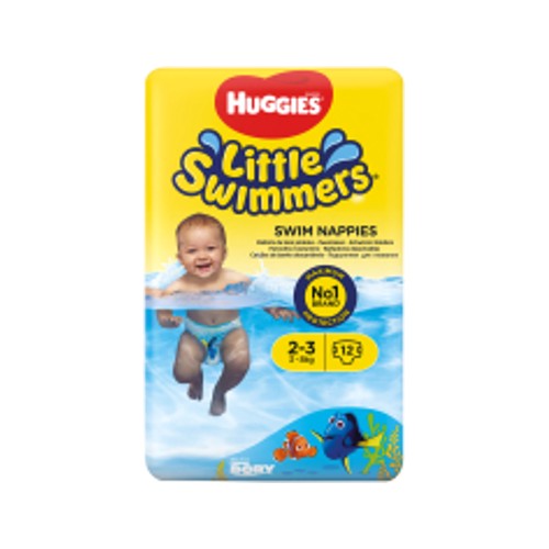 huggies little swimmers nappies size 2-3 12s