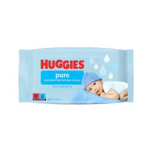 huggies pure baby wipes 56 wipes