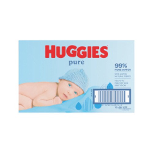 huggies pure wipes 12 pack 672s