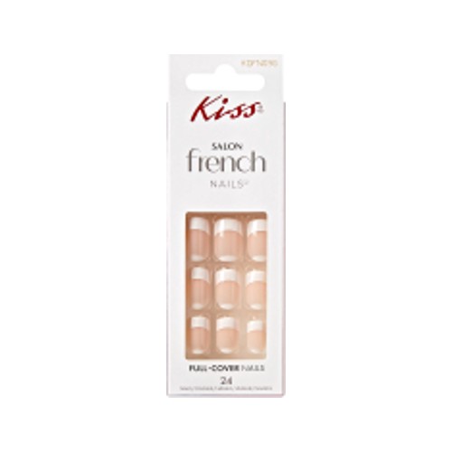 Kiss Salon Color Nails Natural Ultra 24 Nails