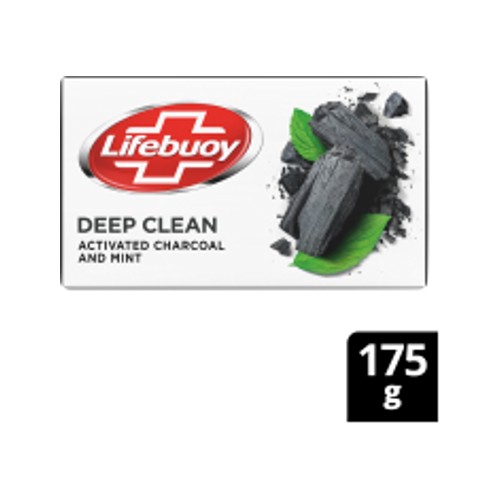 lifebuoy deep cleansing activated charcoal and mint 175g
