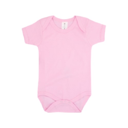 made 4 baby 2 pack short sleeve body vest pink newborn
