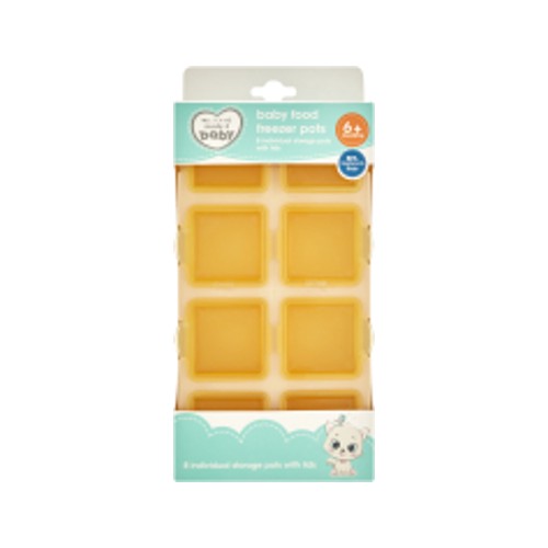 made 4 baby food freezer tray mustard