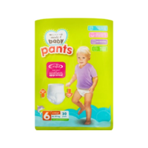 made 4 baby pants size 6 extra large 30s