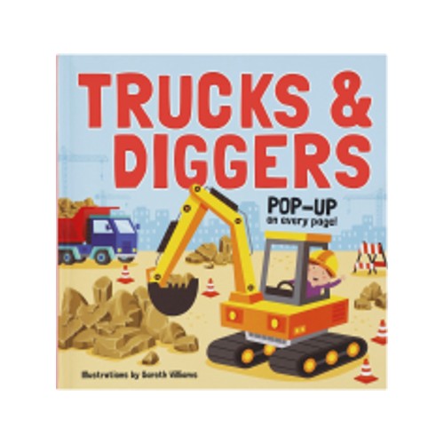 Mega Magazine Pop-Up Book Trucks & Diggers