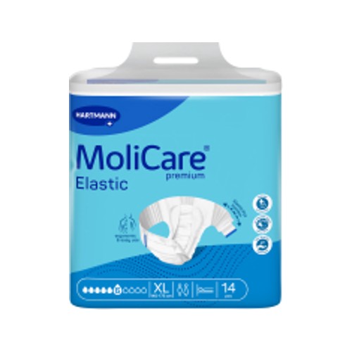 molicare premium elastic slips 6 drops extra large 14 pieces