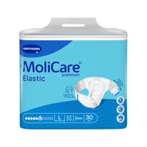 molicare premium elastic slips 6 drops large 30 pieces