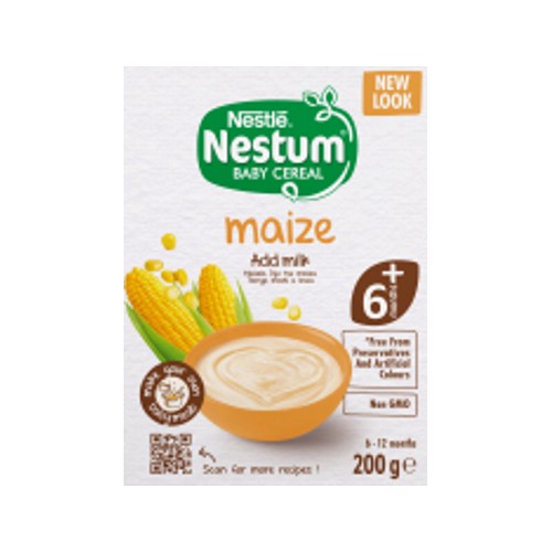 Nestle Nestum Stage 1 Baby Cereal Maize 200g