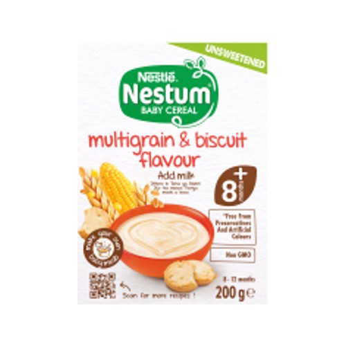 Nestle Nestum Stage 2 Cereal Multigrain & Biscuit 200g