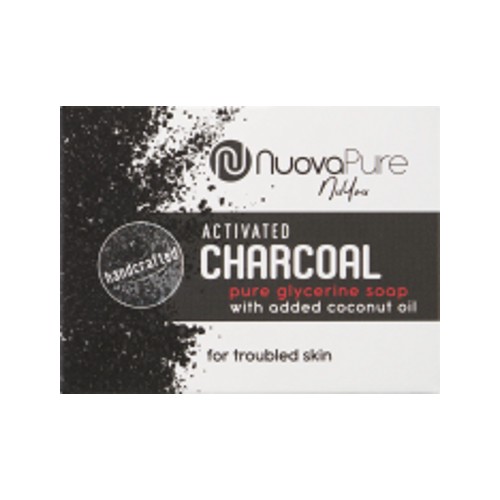 nuovapure soap charcoal 100g