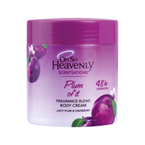 Oh So Heavenly Body Cream for the Plum of It 470ml
