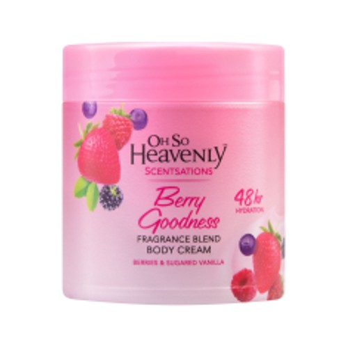 Oh So Heavenly Classic Care Body Cream Berry Goodness 470ml
