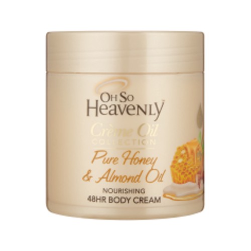 Oh So Heavenly Creme Oil Body Cream Pure Honey & Almond Oil 470ml
