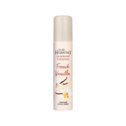 Oh So Heavenly Fragrant Feelings Body Spray French Vanilla 90ml