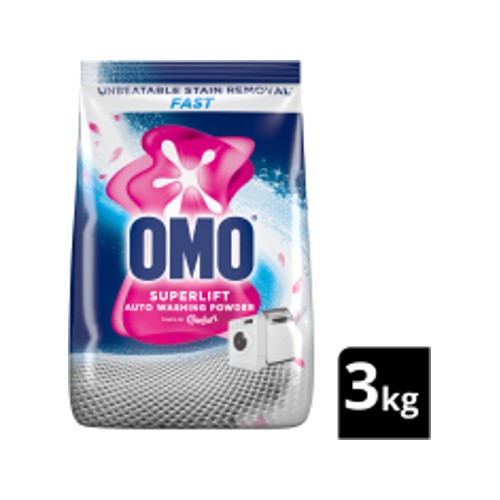 Omo Stain Removal Auto Washing Powder Detergent with Comfort Freshness 3kg