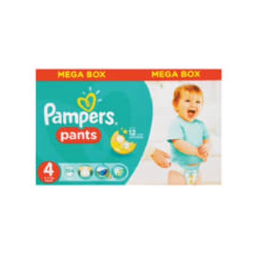 pampers active baby pants mega box maxi size 4