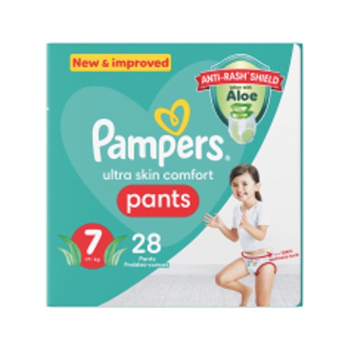 pampers active baby pants value pack size 7 28s